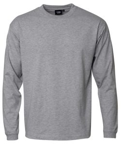 Kentaur "Pro Wear" langærmet T-shirt i grå melange, Flere størrelser