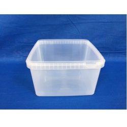 Plastic bucket or lid square 5544 Freezer-friendly 3000 ml