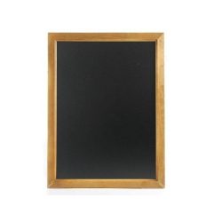 Blackboard in wooden frame - 2 sizes: 60x40 or 80x60