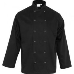 Chef's jacket with long sleeves - Nino Cucino - Black - Several variants