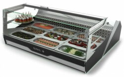 Cooling counter for fish, from Sayl - several sizes are available