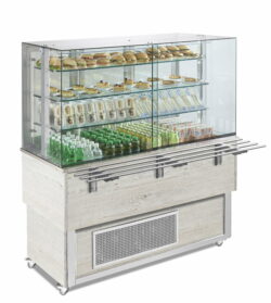 Cooling display case control line, Afinox SER-PLAT PLUS 3H DS