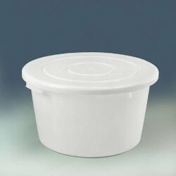 Plastic tub, food approved, 65 L