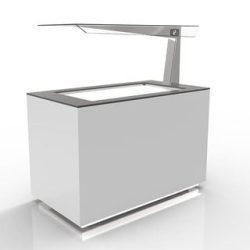 Hot buffet with glass top, from Sayl - several sizes are available
