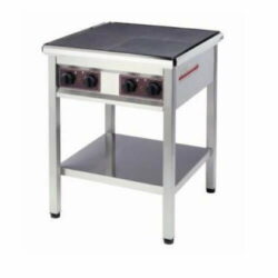 Kogebord 300x300 mm varmeplader fra Classic Gastro til el - flere størrelser