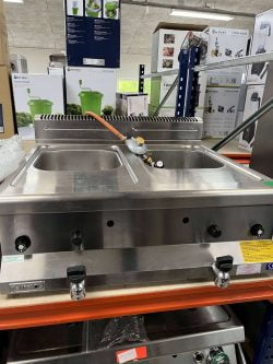Bain marie for gas from Empero with 2 vessels, used
