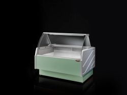 Refrigerated counter with curved glass, MR 9.5 Series, Several sizes - Tecnodom