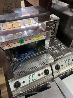 Pasta cooker with programming, used
