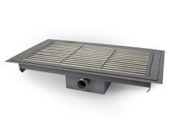 Fast discharge grille with double frame, several sizes - Fagor