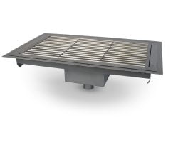 Fast discharge grille with vertical output and double frame, several sizes - Fagor