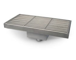 Fast discharge grille with vertical output without frame, several sizes - Fagor