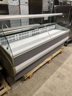 Refrigerated counter from Tecnodom with white front (2 pcs available - price per piece), used