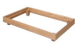 Buffet frame in wood for 1 / 2GN, FineDine