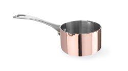 Small sauce pan copper / aluminum / stainless steel Ø50