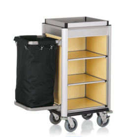 Room service trolley with 1 or 2 baskets - WAS