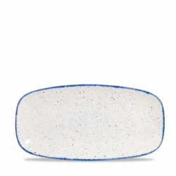 Fad 15,3 cm oblong, Stonecast Indigo Blue - Churchill