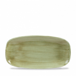 Dish 15,3 cm oblong, Stonecast Patina Burnished Green - Churchill