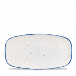 Dish 18,9 cm oblong, Stonecast Indigo Blue - Churchill