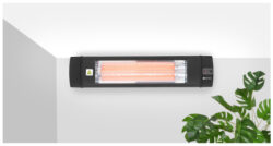 Infrared terrace heater, 879x85x(h)195 mm - Hendi