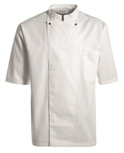 Chef's jacket with short sleeves in white, several sizes - Kentaur