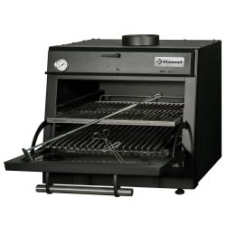 Charcoal grill oven, 60 kg - Diamond
