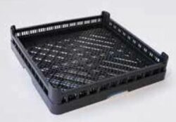 Dish tray for cutlery 50x50 cm in black, CP - CWK