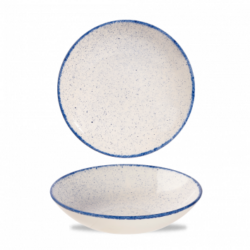 Pasta plate 24,8 cm, Stonecast Indigo Blue - Churchill
