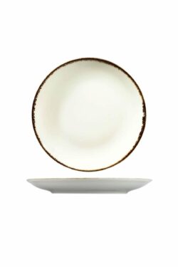 REMAINDER SALE - Atlantis Creme 21cm flat plate - Churchill