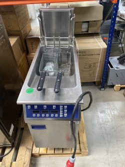 Deep fryer for EL from Electrolux with automatic lift, used