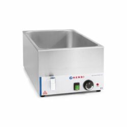 Bain Marie for 1/1 gn w / tap from Hendi in good quality,