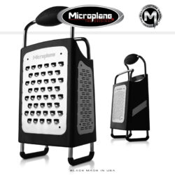 Box grater with 4 sides, Microplane