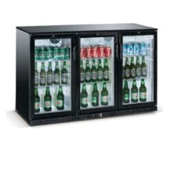 Bottle cooler / back bar, BBC-330 ltr, Coolhead Europe with hinged doors