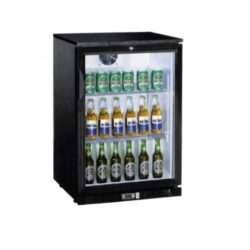 Bottle cooler / back-bar with aluminum front, BBC-138 ltr, Coolhead