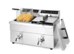Double fryer w / induction, Very precise, fast and energy friendly from Hendi