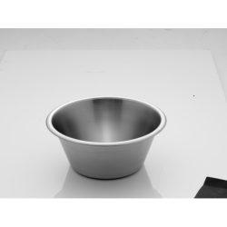 Kitchen bowl in stainless steel 5 liters, conical