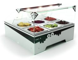 Cooling display case table model, Topping Mini, from Sayl