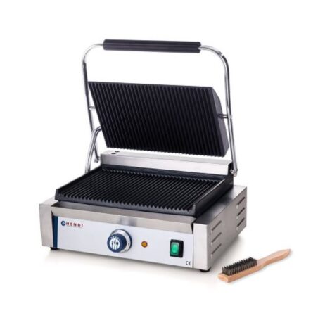 Contact grill / Clamp grill "Panini", single - Hendi, 2200W - 263655