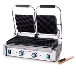 Contact grill / Clamp grill, double - Hendi