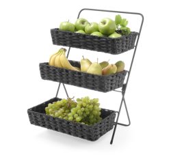 Basket display with 3 shelves, Hendi