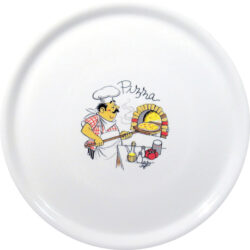 Pizza plate from Hendi decorated, Ø33 cm