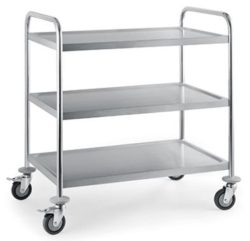 Service trolley with 2 lower shelves, Eagle Catering PRC-L3