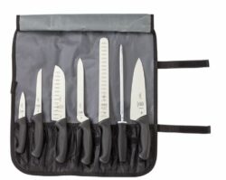 8 pcs. knife set in knife roll - MILLINNIA