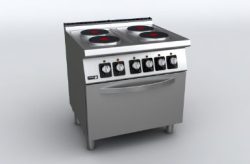 Electric Cooking Table With Oven, C-E741 - Fagor