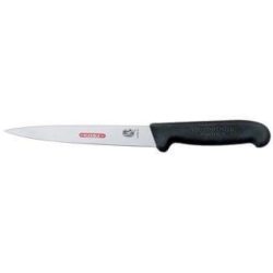 Fillet knife with black handle 18cm, Victorinox
