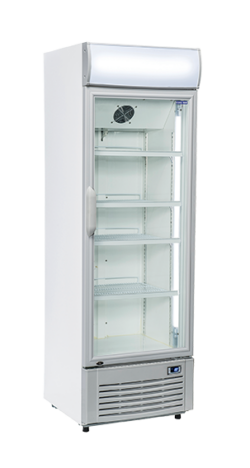Flaskekøleskab i hvid, 350 liter - Coolhead