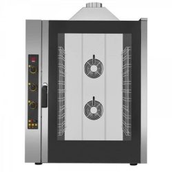 Industrial oven, 11 sockets 1/1 GN Steam oven, GAS, EKA EKF 111 G UD - Analog control