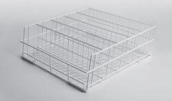 Dishwasher tray for sloping glass, 5 rows - Electric bar