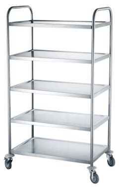 Serving Trolley With 5 Shelves - Hendi