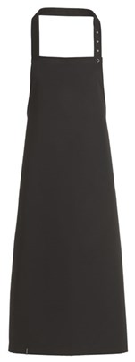 Bib apron in black, One Size - Centaur