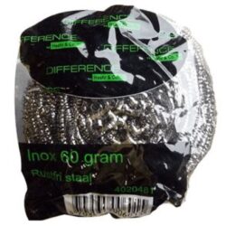 Steel pot sponge 60 grams stainless
